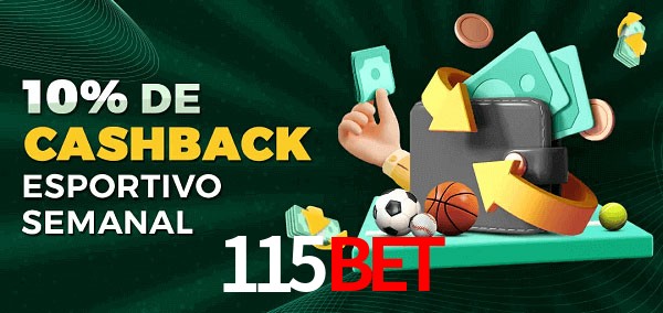 10% de bônus de cashback na 115Bet